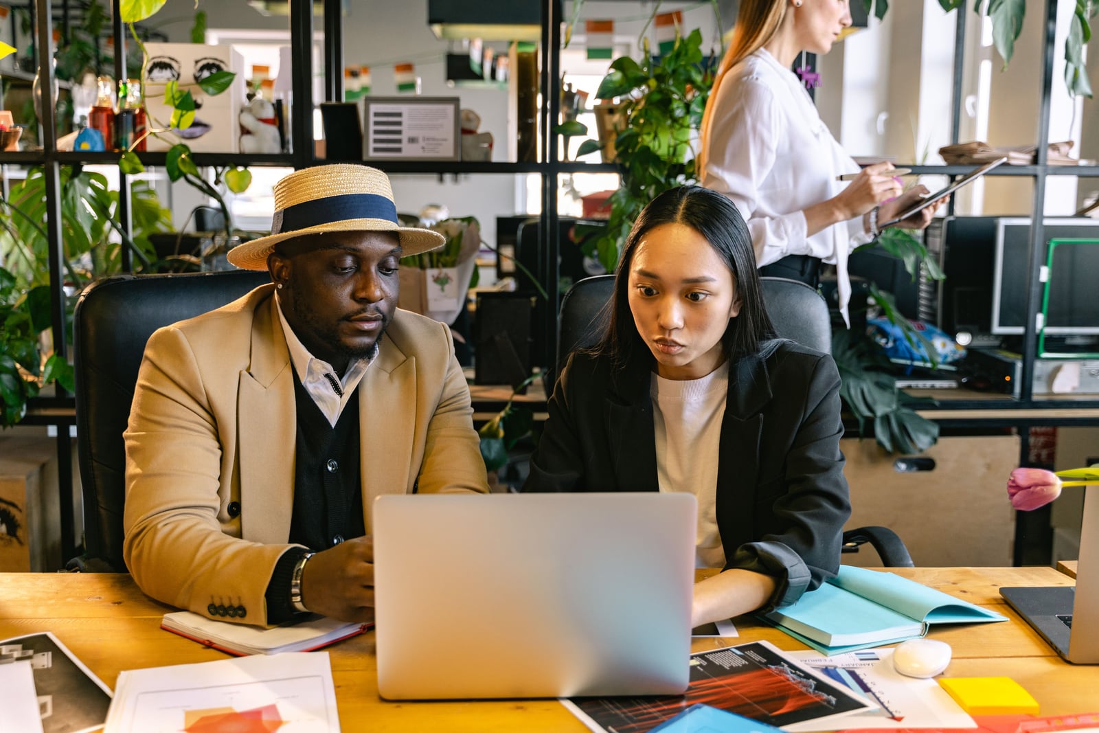 Illustrative technology and workplace photography